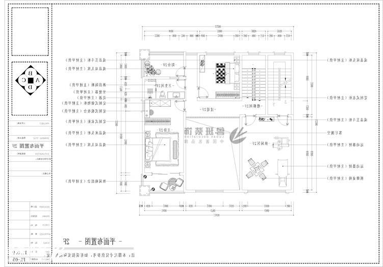 中铁琉璃水岸,中式风格,户型图